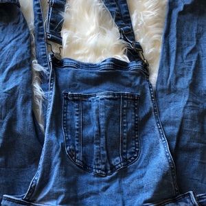 Distressed Overalls